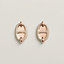 Mini Maillon earrings, View: front, front, view 1 of 2