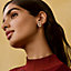 Mini Maillon earrings, View: Worn, worn, view 2 of 2