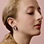 Mini Maillon earrings, View: Worn, worn, view 2 of 2