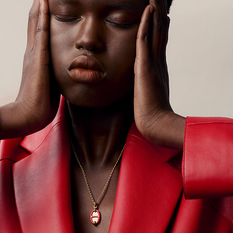 Mini Maillon pendant, small model | Hermès USA
