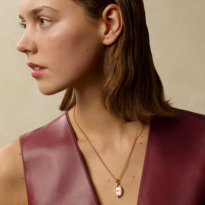 ◆HERMES◆ Mini Maillon pendant, small model ネックレス Mini Maillon pendant, small model | Hermès USA