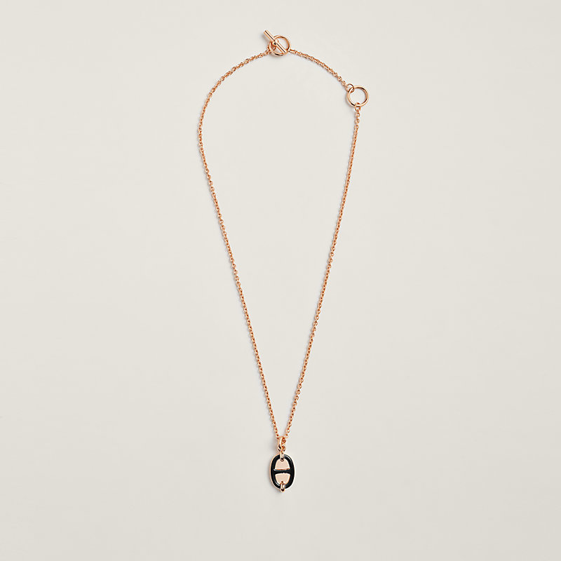 HERMES ◆ Mini Maillon ペンダント small model ゴールド 人気 HERMES ペンダント Mini Maillon pendant, small model 直営包装