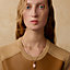Mini Maillon pendant, small model, View: Worn, worn, view 2 of 3