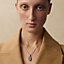 View: Worn, Mini Maillon pendant, small model