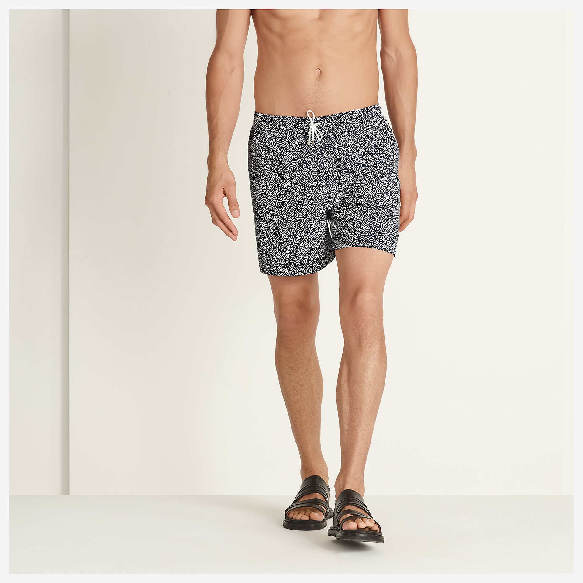 "Mini Maillons Chaine d'Ancre" swim trunks - worn