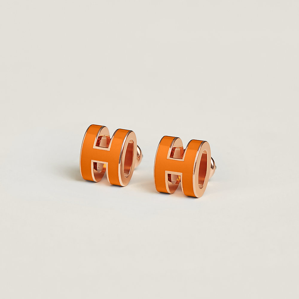 bredde overholdelse Glæd dig Mini Pop H earrings | Hermès USA
