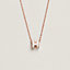 Mini Pop H pendant, View: Worn, worn, view 1 of 3