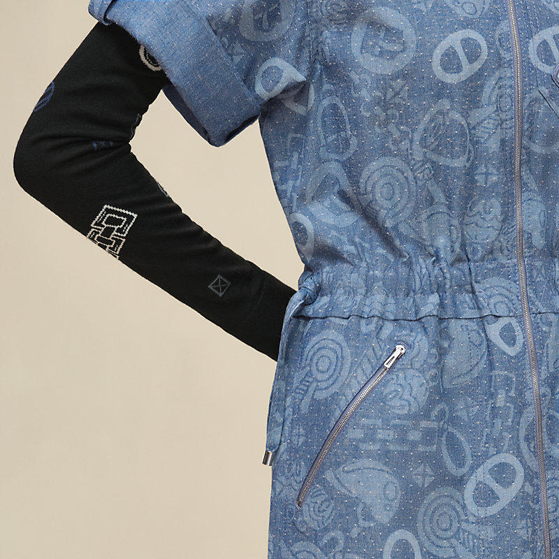 Minikleid mit "Candy Libris"-Print