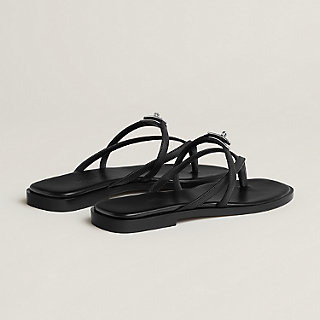 Hermes Maiki Sandals Black Miky sandal | Hermès USA main image 3
