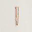Mix and H single dangle earring, View: front, front, view 1 of 2