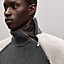 "Mix maille et shearling"風琴領套頭衫, 檢視: 佩戴, worn, 檢視共6張圖片的第7張
