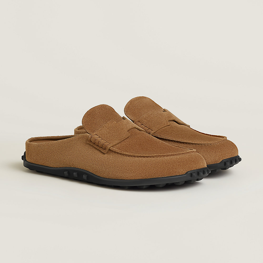 スクエアトゥミュール/HERMES Mix mule | Hermès USA