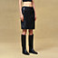 Mixed knit pencil skirt, View: Worn, worn, view 2 of 4
