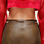 Mixed knit pencil skirt, View: Worn, worn, view 6 of 6