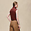 Mixed materials sleeveless jacket, View: Worn, worn, view 3 of 6