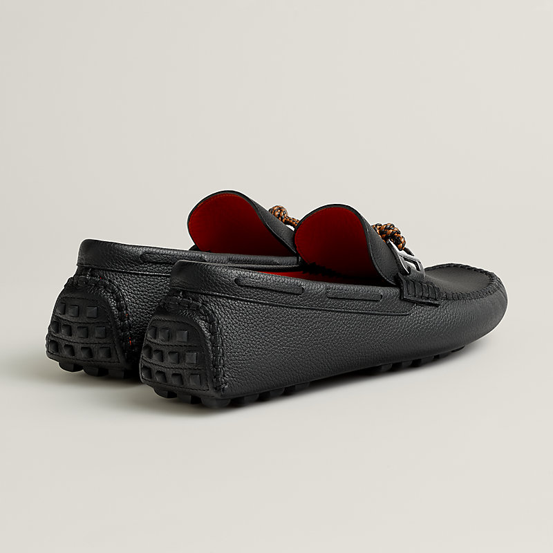 Mocassim Alessandro - Preto | Hermès Brasil