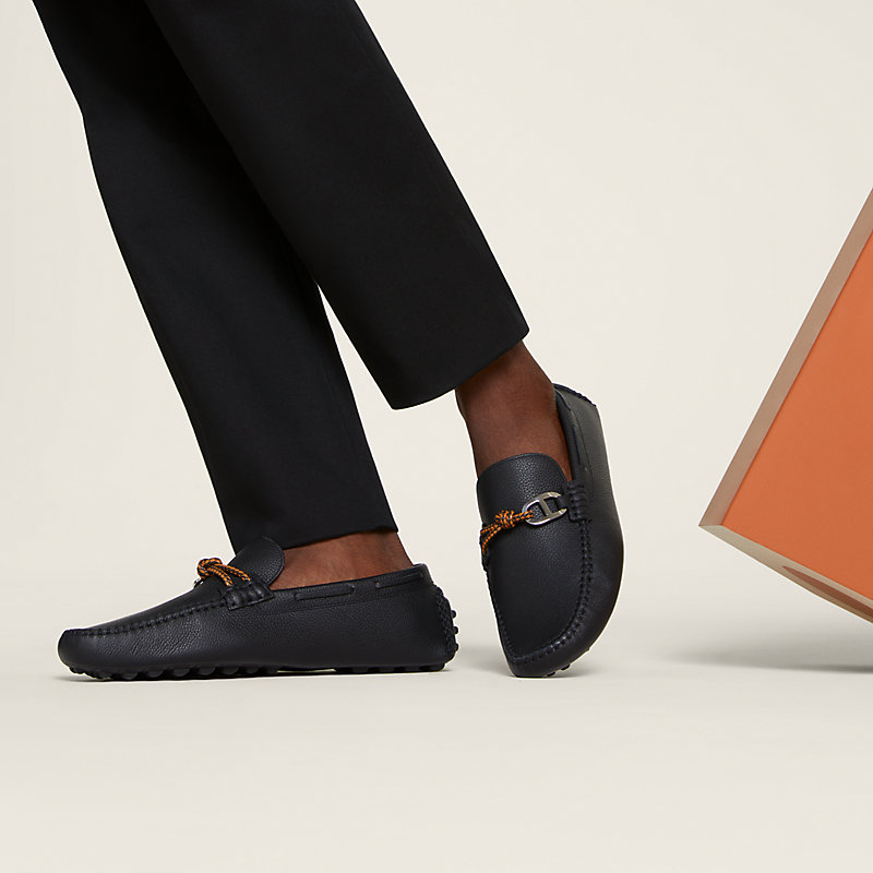 Mocassim Alessandro - Preto | Hermès Brasil
