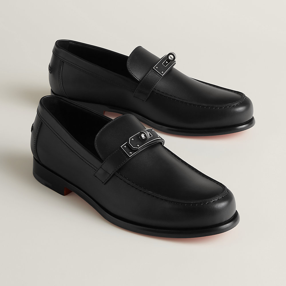 Mocassim Destin - Preto | Hermès Brasil