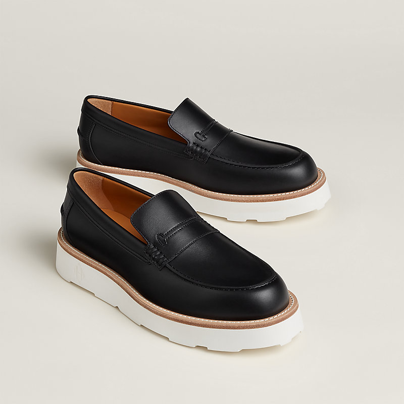 Mocassim Kris - Preto | Hermès Brasil