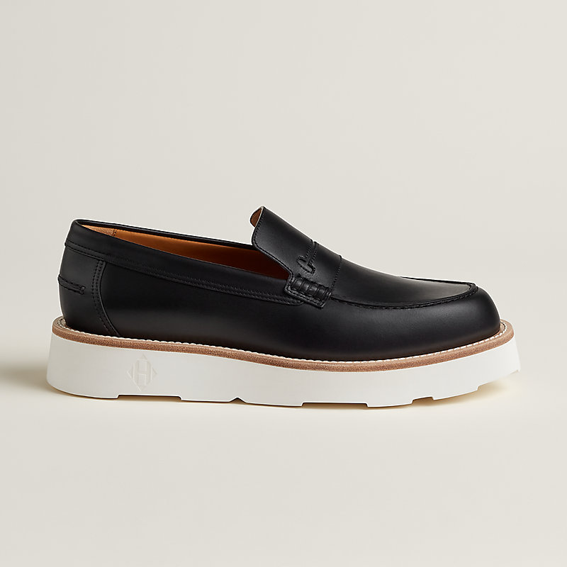 Mocassim Kris - Preto | Hermès Brasil