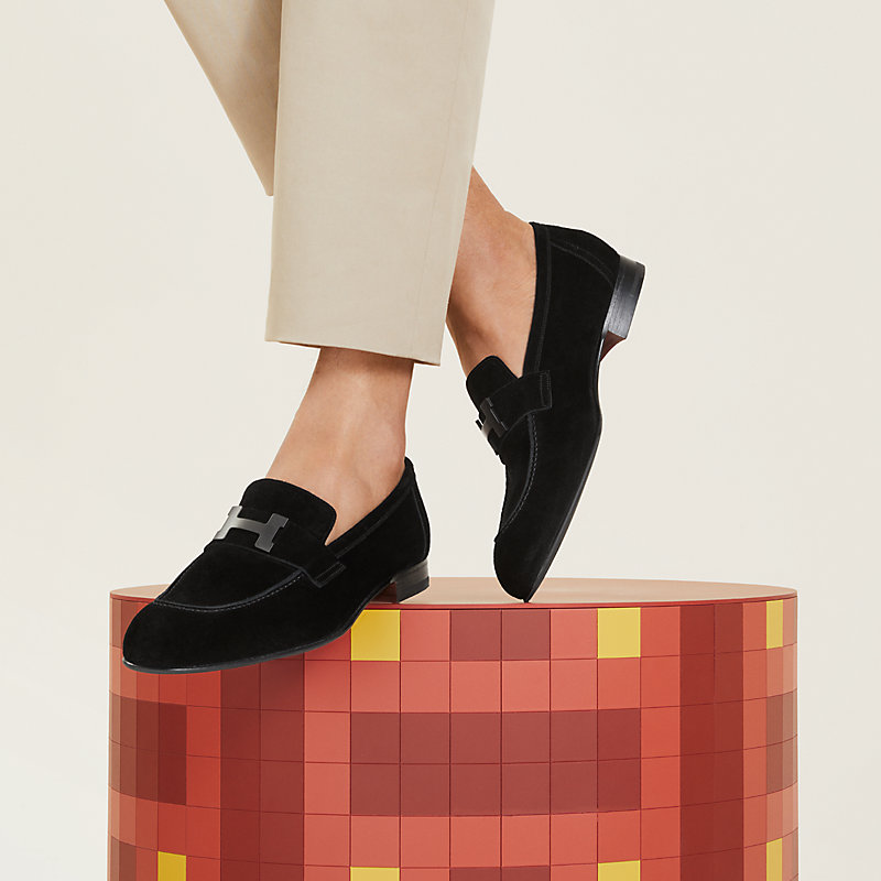 Mocassim Paris - Preto | Hermès Brasil