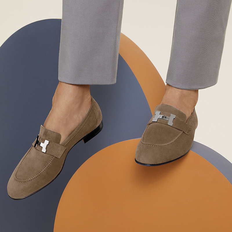 【洗練されたデザイン】HERMES★Mocassins Paris ゴールデン mocassins-paris--241240Z D1-