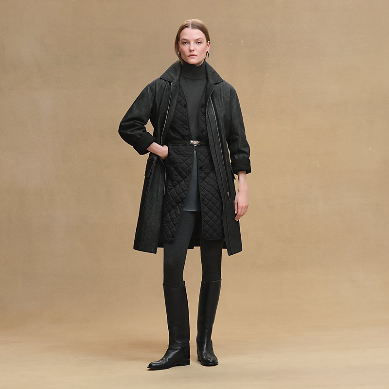 ▲未使用 HERMES 23AW Quilted car coat 44 5E2122D302_video_2-AVS?wid=800