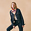 Mon Cheval et Moi scarf 90, View: Worn, worn, view 2 of 3