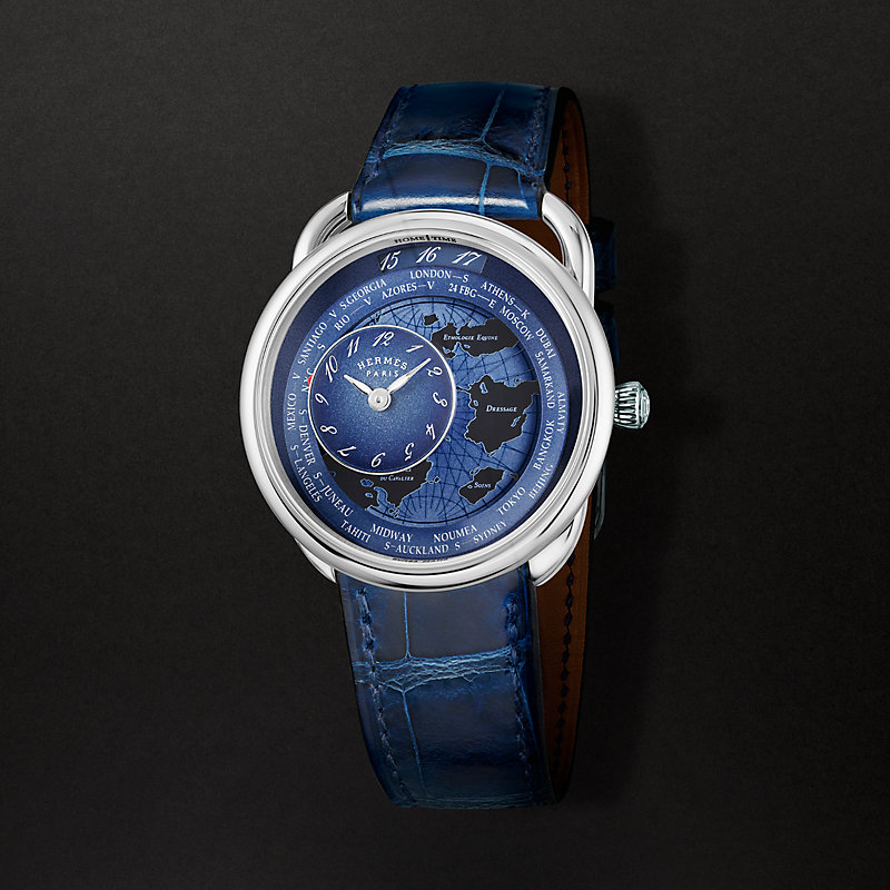 Montre Arceau Le Temps Voyageur, Grand modèle, 38&nbsp;mm