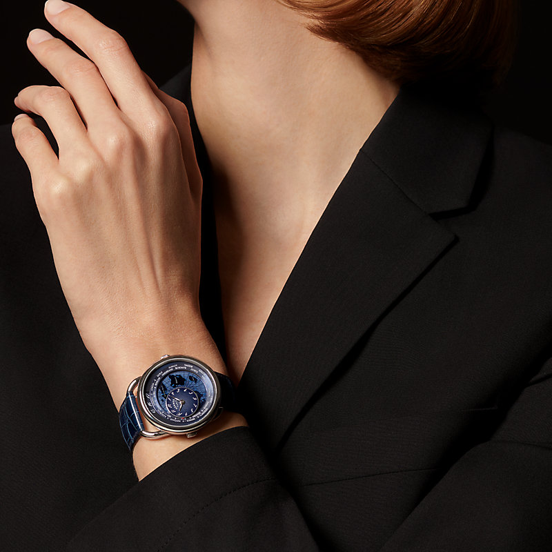 Montre Arceau Le Temps Voyageur, Grand modèle, 38&nbsp;mm