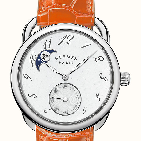 Montre Arceau Petite Lune, 38 mm | Hermès Canada