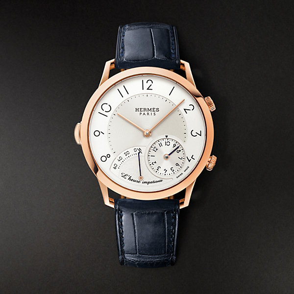Montre Slim d'Hermès L'Heure Impatiente, 40,5 mm | Hermès France