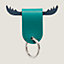 Moose key ring, View: front, front, view 1 of 4