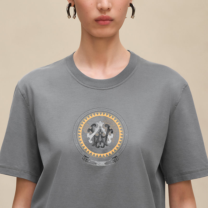 【Mors a Jouets】【34】HERMES 馬銜 Tシャツ フランス製 Mors a Jouets Detoure Tatoo