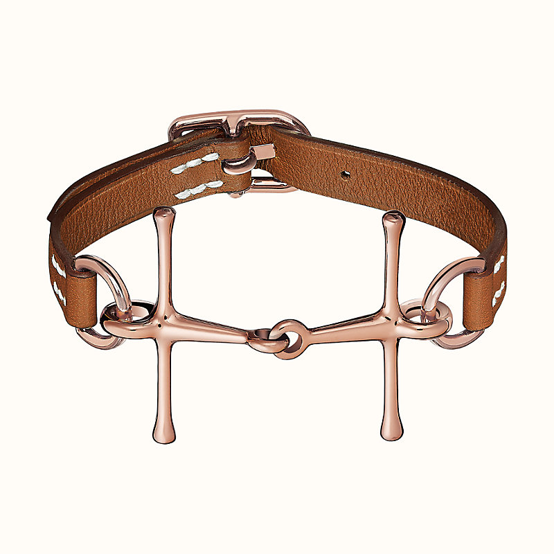 hermes bracelet marron glace