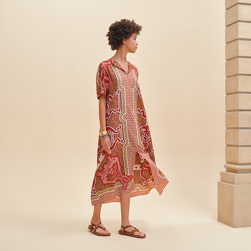 Mors et Gourmettes belted caftan Hermes UK