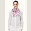 Mors et Gourmettes Vichy scarf 90, View: Worn, worn, view 2 of 2