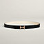 Mors H belt buckle & Reversible leather strap 24&nbsp;mm, View: , view 2 of 3
