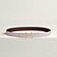 View: , Mors H belt buckle & Reversible leather strap 24 mm
