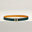 Mors H belt buckle & Reversible leather strap 24 mm, view 2 of 2