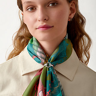 Vintage Hermes Mors scarf ring Current Line Full Set - Nina Furfur Vintage  Boutique