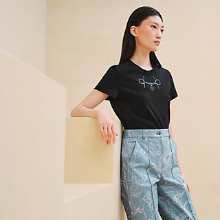 洗練された個性をまとう HERMES straight Tシャツ 大人気】エルメス Tシャツ