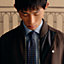 Mors Tricolore tie 7&nbsp;cm, View: Worn, worn, view 2 of 2