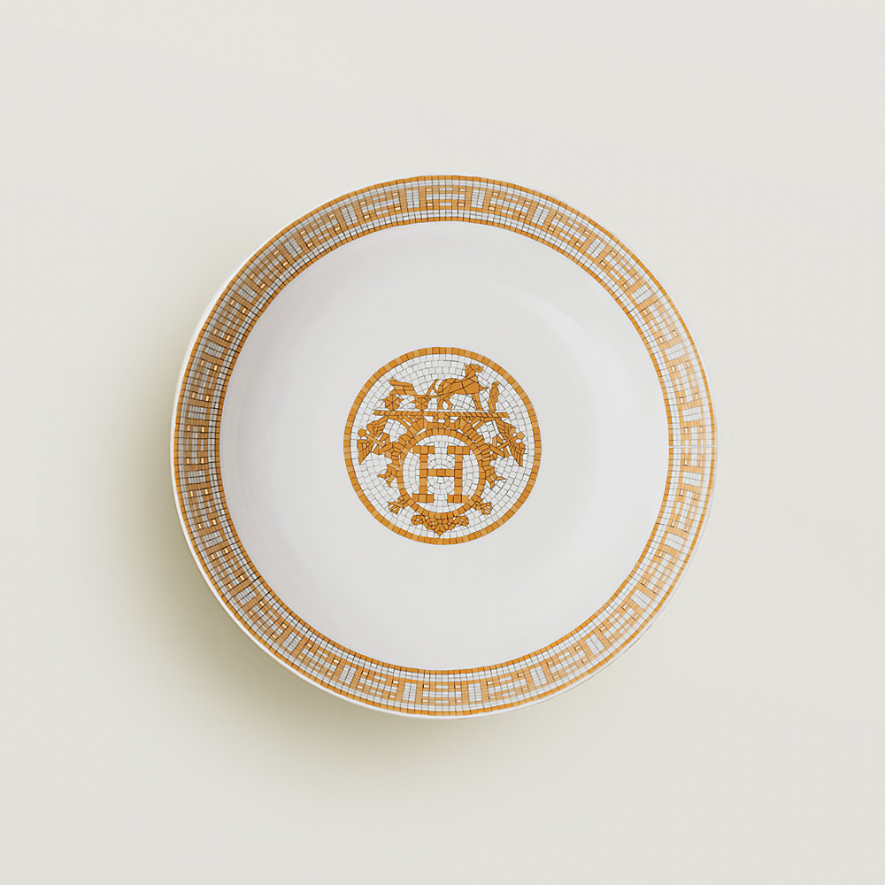 Mosaique au 24 gold cereal bowl | Hermès USA