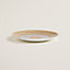 Mosaique au 24 gold dessert plate, View: Worn, worn, view 3 of 3