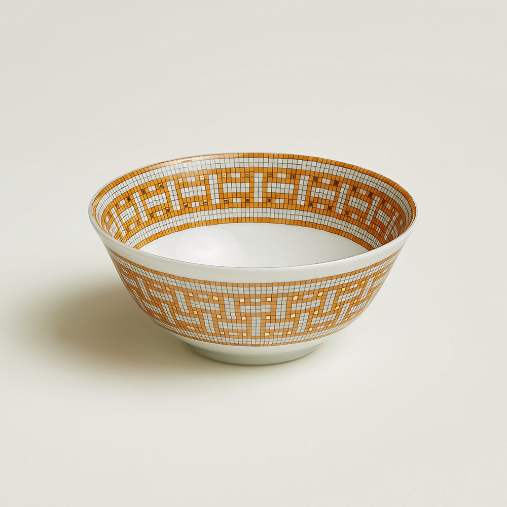 Mosaique au 24 gold rice bowl | Hermès USA