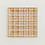 Mosaique au 24 gold square plate n°4, View: Worn, worn, view 1 of 2