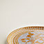 Mosaique au 24 gold tart platter, View: Worn, worn, view 4 of 4