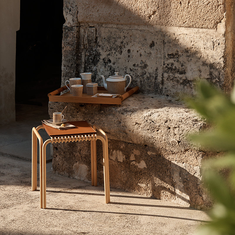 Mosaique au 24 gold tea cup and saucer | Hermès Sweden