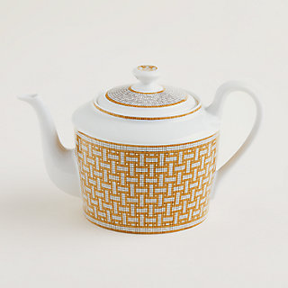 Mosaique au 24 gold teapot | Hermès USA